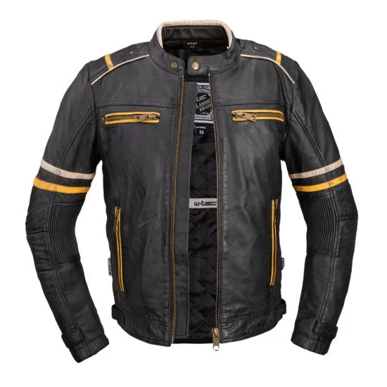 Мъжко кожено мото яке W-TEC Traction Мъжко кожено мото яке W-TEC Traction