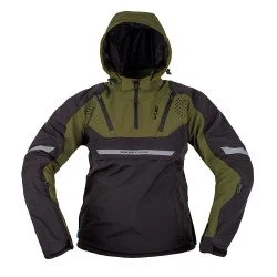 Мъжко софтшел мото яке W-TEC Annorack Khaki-Black