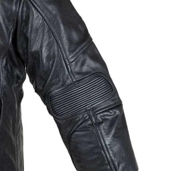 Мъжко кожено мото яке W-TEC Black Heart Wings Мъжко кожено мото яке W-TEC Black Heart Wings
