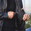 Мъжко кожено мото яке W-TEC Hellsto Мъжко кожено мото яке W-TEC Hellsto
