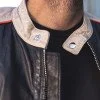 Мъжко кожено мото яке W-TEC Hellsto Мъжко кожено мото яке W-TEC Hellsto