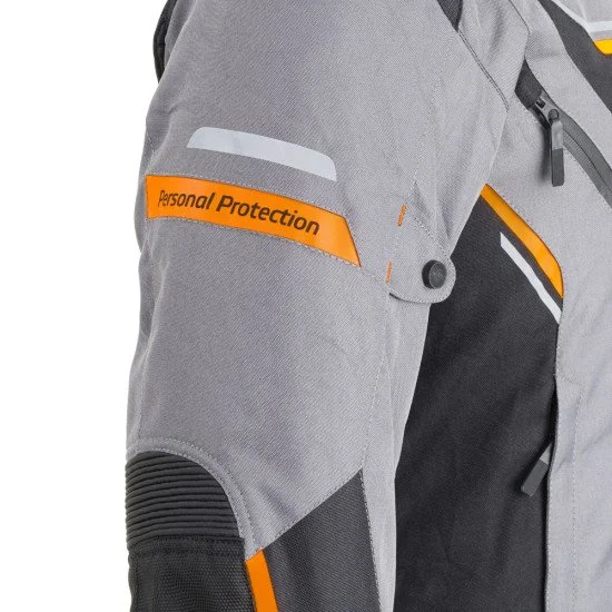 Мъжко мото яке W-TEC Brandon, Черен/Жълт