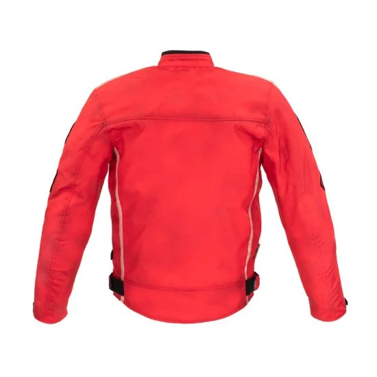 Мъжко текстилно мото яке W-TEC Patriot Red, Червен