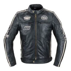 Мъжко кожено мото яке Jacket W-TEC Makso