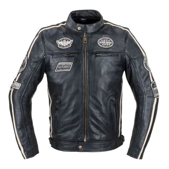 Мъжко кожено мото яке Jacket W-TEC Makso Мъжко кожено мото яке Jacket W-TEC Makso