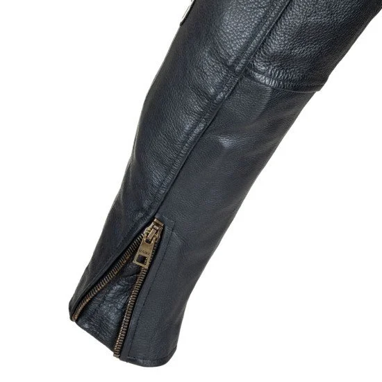 Мъжко кожено мото яке Jacket W-TEC Makso Мъжко кожено мото яке Jacket W-TEC Makso
