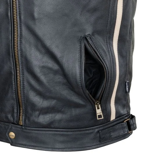 Мъжко кожено мото яке Jacket W-TEC Makso Мъжко кожено мото яке Jacket W-TEC Makso