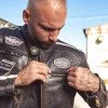 Мъжко кожено мото яке Jacket W-TEC Makso Мъжко кожено мото яке Jacket W-TEC Makso