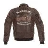 Мъжко кожено мото яке W-TEC Black Heart Bomber