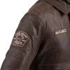 Мъжко кожено мото яке W-TEC Black Heart Bomber