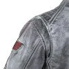 Мъжко кожено мото яке W-TEC Sheawen Waxed Grey Мъжко кожено мото яке W-TEC Sheawen Waxed Grey