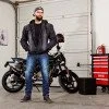 Мъжко лятно мото яке W-TEC Kafec Мъжко лятно мото яке W-TEC Kafec