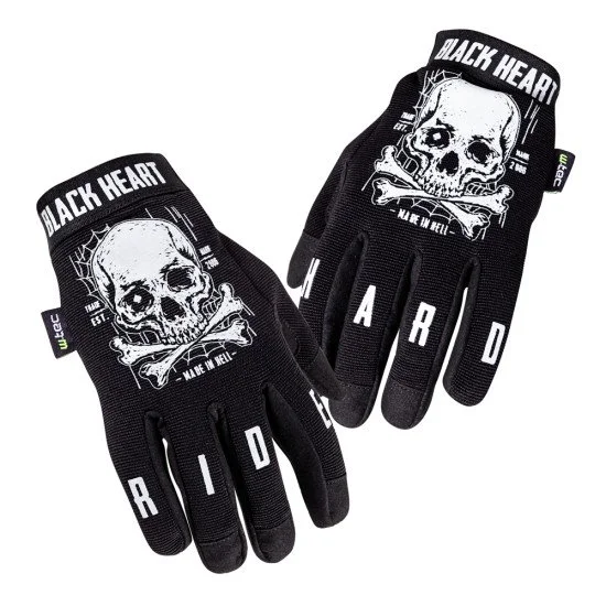 Мото ръкавици W-TEC Black Heart Web Skull Мото ръкавици W-TEC Black Heart Web Skull