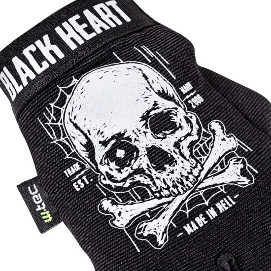 Мото ръкавици W-TEC Black Heart Web Skull Мото ръкавици W-TEC Black Heart Web Skull