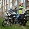 Мъжко лятно мото яке W-TEC Saigair - Неон жълт-Сив