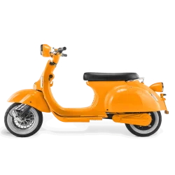 Електрически скутер MOTORETTA D1 PLUS 2000 W - Оранжев