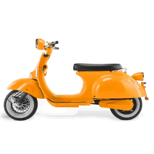 Електрически скутер MOTORETTA D1 PLUS 2000 W - Оранжев Електрически скутер MOTORETTA D1 PLUS 2000 W - Оранжев
