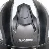 Мото каска W-TEC Integra Graphic - Черен - Бял Мото каска W-TEC Integra Graphic - Черен - Бял